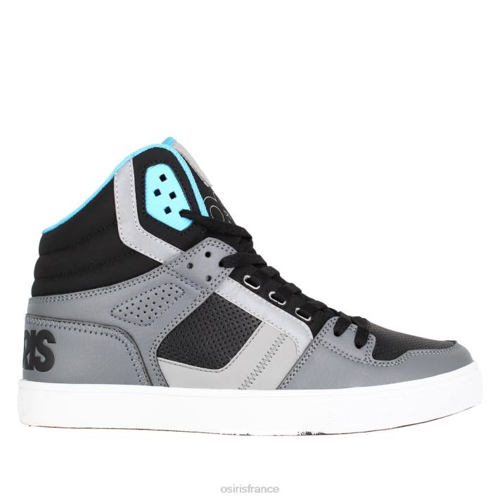 Osiris chaussure 28B835 clone gris/noir/cyan