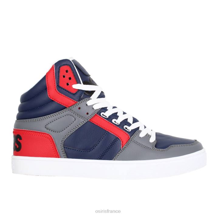 Osiris chaussure 28B841 clone marine/rouge/gris