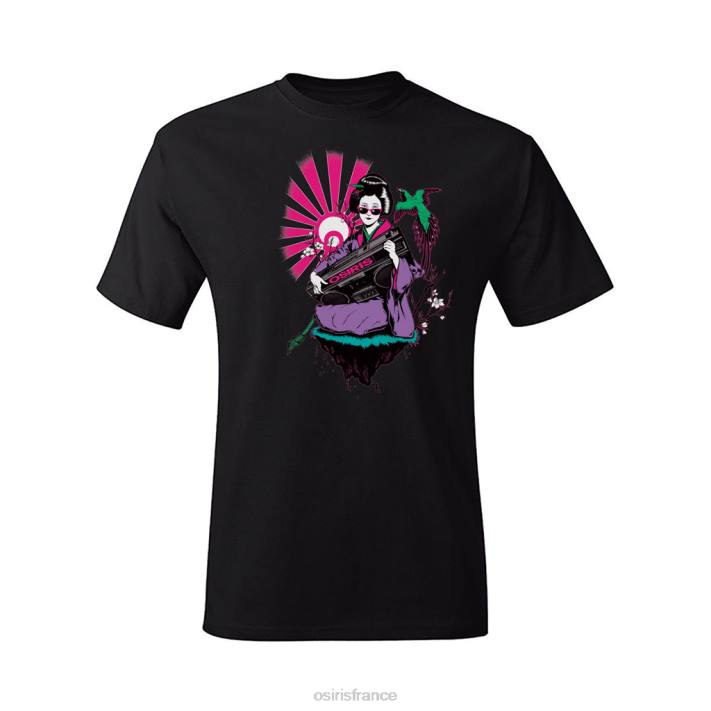 Osiris vêtements 28B845 geisha t-shirt noir