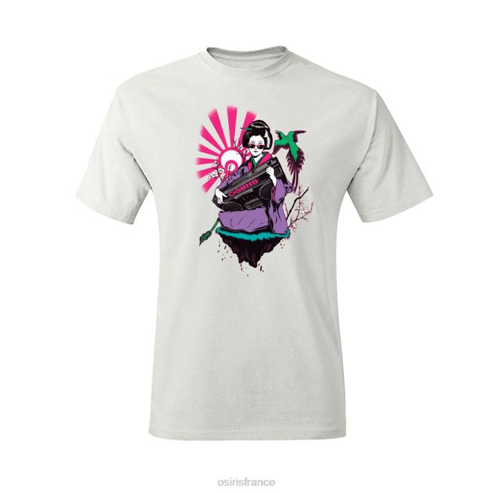 Osiris vêtements 28B846 tee-shirt geisha blanc